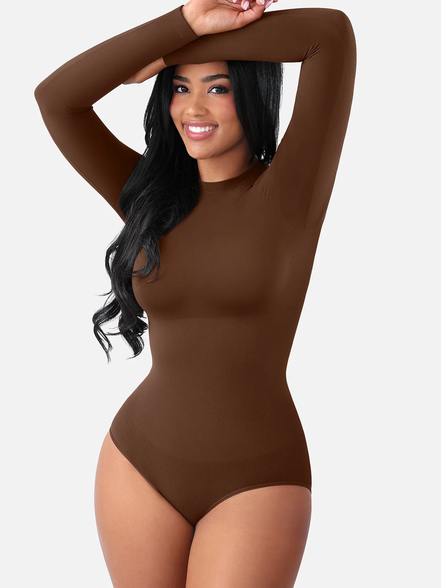 Seamless Ultra-Soft Crew Neck Bodysuit